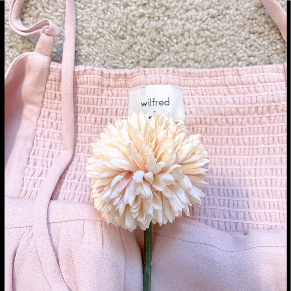 Aritzia Wilfred Bellow Midi Dress Poetic Pink - Picture 11 of 14